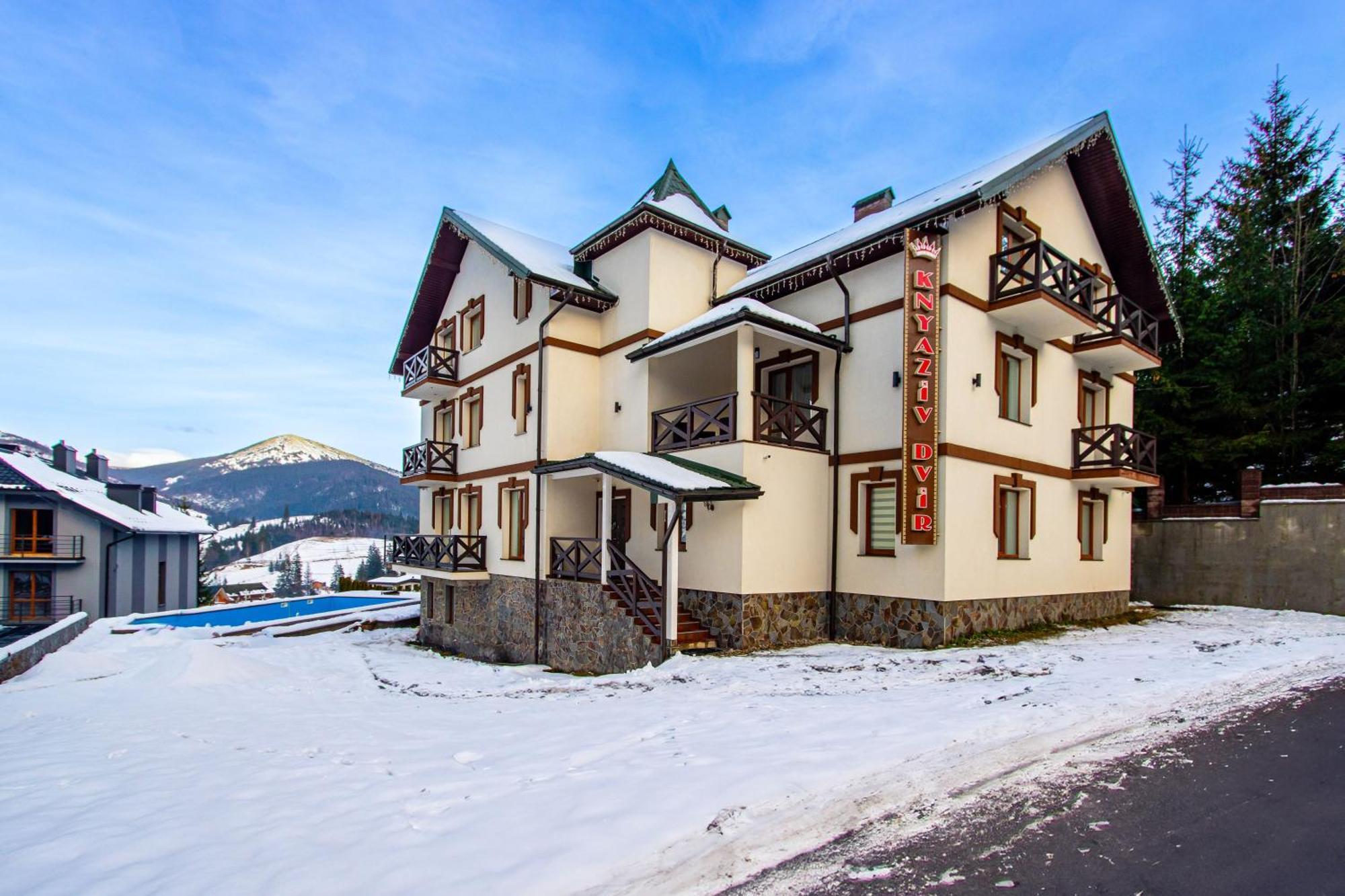 Князів Двір Hotel Bukovel Eksteriør billede